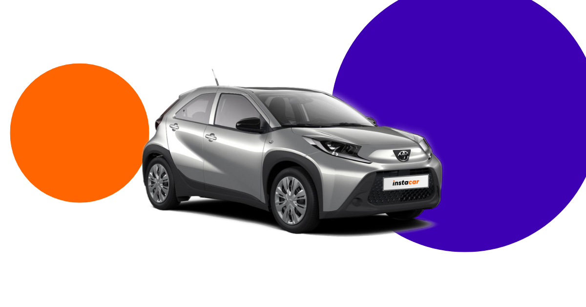 gray toyota aygoX leasing