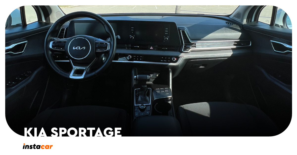 Kia Sportage LX Dynamic εσωτερικός σχεδιασμός